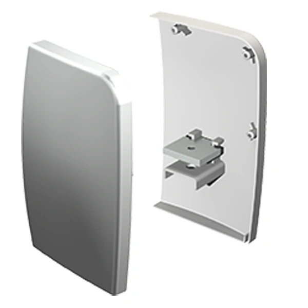 Jeu D'embouts En Aluminium Brut à Peindre Pour Bandeau 11041 Mantion 11045B 2 Jeu D'embouts En Aluminium Brut à Peindre Pour Bandeau 11041 Mantion 11045B – Image 2