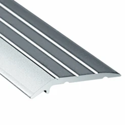 Arrêt Lino Alu Incolore Largeur 30 Mm Longueur 2.70 M - Pré-percé -Pas Cher Corner Métal Soldes Magasin 1908