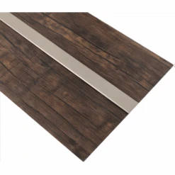 Seuil De Porte Plat En Aluminium Titane Adhésif RODCRAFT 2573 Romus -Pas Cher Corner Métal Soldes Magasin 2571s