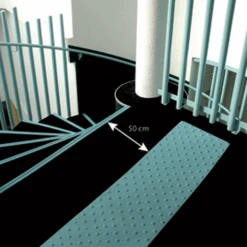 Dalle Podotactile En Caoutchouc Tactidal Romus 800 X 420 Mm - Noir 4254 5 Dalle Podotactile En Caoutchouc Tactidal Romus 800 X 420 Mm - Noir 4254 -Pas Cher Corner Métal Soldes Magasin 4250s1