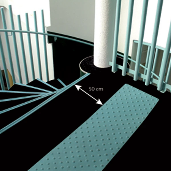 Dalle Podotactile En Caoutchouc Tactidal Romus 800 X 420 Mm - Noir 4254 3 Dalle Podotactile En Caoutchouc Tactidal Romus 800 X 420 Mm - Noir 4254 – Image 3