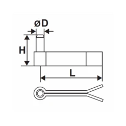 Gond à Sceller 2 Lames Pour Volet Diamètre 16 Mm Torbel 6139234