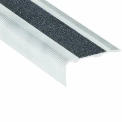 Bord Sifflet Aluminium Incolore Avec Bande Antidérapante Noire 36 Mm Longueur 3.00 M : Romus 1390