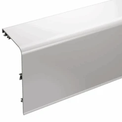 Bandeau De Finition Pour Volet Coulissant Double Voie - Mantion Win-Slide 11164/200 - Alu Brut - 2 M