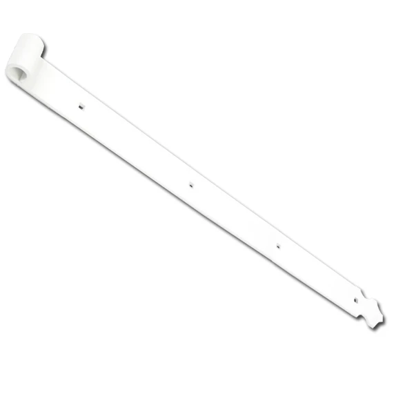 Penture Feston Percée Torbel Blanc 39 X 4 Mm Gond 14 Mm Longueur 560 Mm 1 Penture Feston Percée Torbel Blanc 39 X 4 Mm Gond 14 Mm Longueur 560 Mm