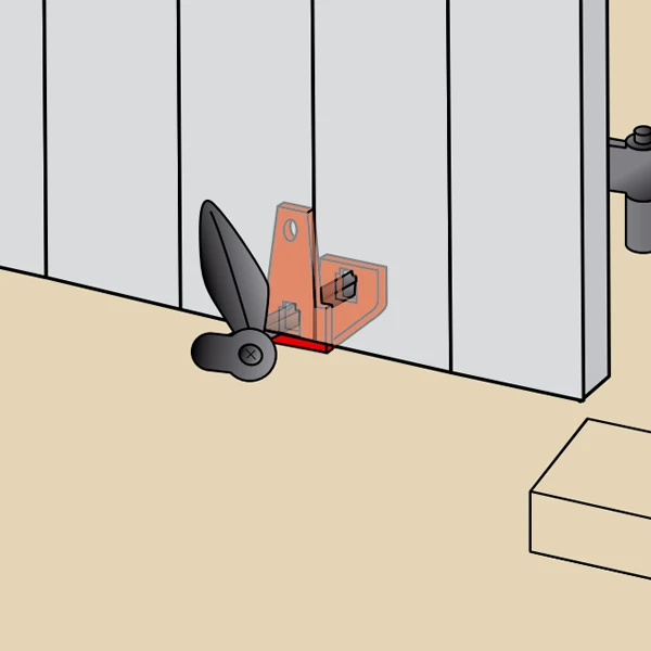 Butée De Tourniquet Marseillais Torbel Type C En Acier Zingué Blanc 1 Butée De Tourniquet Marseillais Torbel Type C En Acier Zingué Blanc