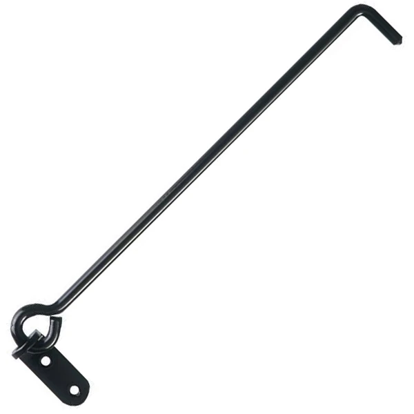 Crochet à Crémaillère Sur Platine Aluminium Noir Torbel Longueur 500 Mm 3 Crochet à Crémaillère Sur Platine Aluminium Noir Torbel Longueur 500 Mm – Image 3