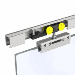 Ensemble Coulissant Porte Verre 8-10-12 Mm 80 Kg Baie 1 M Max Mantion