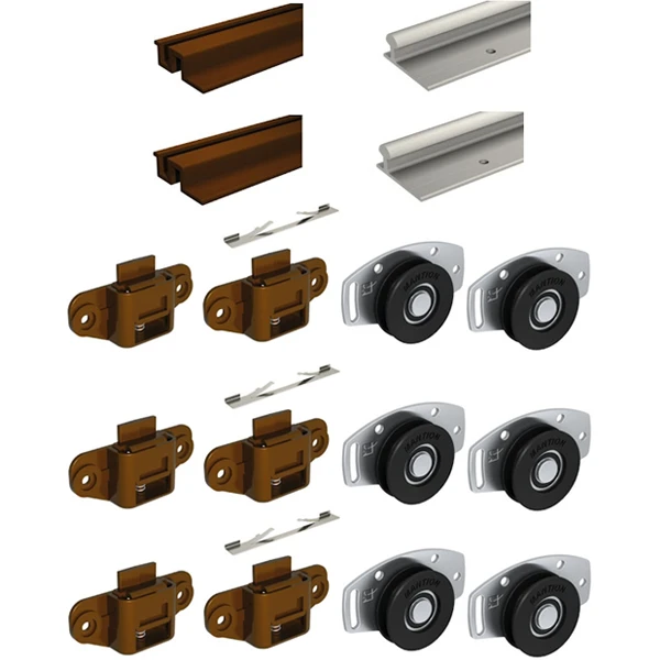 Ensemble Porte Coulissante De Placard Mantion Pico 60 - 3 Mètres 2 Ensemble Porte Coulissante De Placard Mantion Pico 60 - 3 Mètres – Image 2