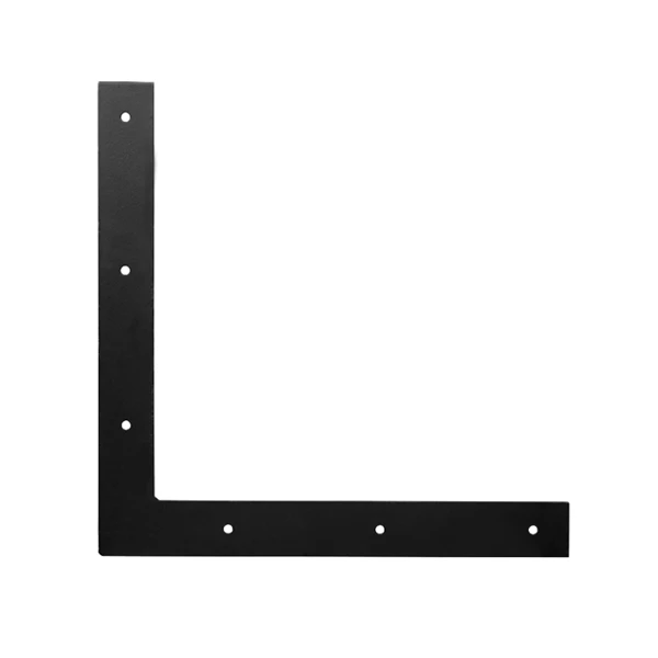 Équerre D'assemblage Fenêtre CQFD 250 X 250mm épaisseur 2mm Acier Noir 1 Équerre D'assemblage Fenêtre CQFD 250 X 250mm épaisseur 2mm Acier Noir