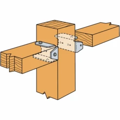 Étrier De Clôture FB24 40x85x20 Mm Simpson Strong-Tie FB24Z 9 Étrier De Clôture FB24 40x85x20 Mm Simpson Strong-Tie FB24Z -Pas Cher Corner Métal Soldes Magasin etrier cloture 2