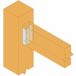Étrier De Clôture FB24 40x85x20 Mm Simpson Strong-Tie FB24Z 8 Étrier De Clôture FB24 40x85x20 Mm Simpson Strong-Tie FB24Z -Pas Cher Corner Métal Soldes Magasin etrier cloture