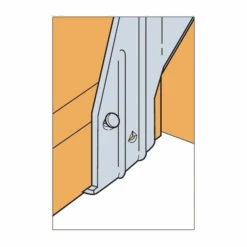 Étrier IUSE à Brides Latérales Acier Galvanisé H 299 Mm L 61 Mm 9 Étrier IUSE à Brides Latérales Acier Galvanisé H 299 Mm L 61 Mm -Pas Cher Corner Métal Soldes Magasin etrier iuse 4