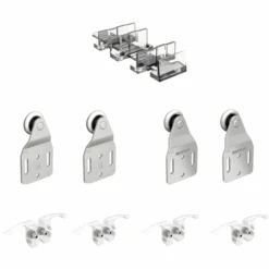 Garniture De Porte Coulissante De Placard Mantion Tubel TUB40-2 -Pas Cher Corner Métal Soldes Magasin garniture porte coulissante placard mantion tubel