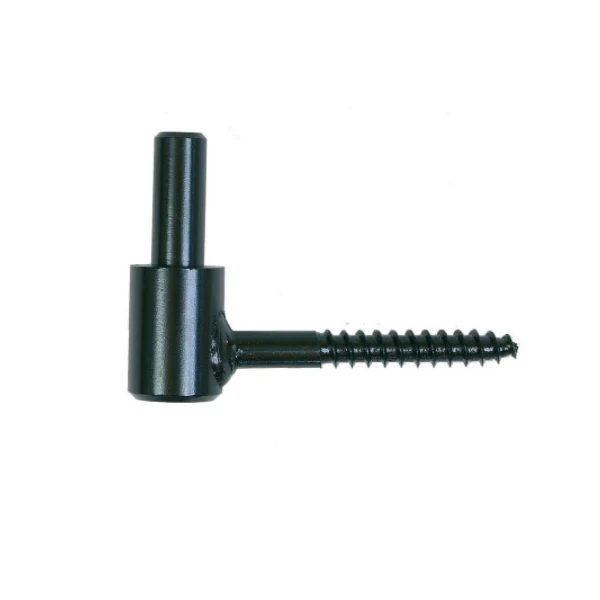 Gond Volet Battant Bois Clavette Soudée Queue Filet Ø 14 Mm Acier Noir 1 Gond Volet Battant Bois Clavette Soudée Queue Filet Ø 14 Mm Acier Noir