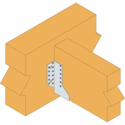 Sabot à Ailes Extérieures SAEL - Largeur 120 Mm - Hauteur 440 Mm - Épaisseur 2 Mm -Pas Cher Corner Métal Soldes Magasin hd c sae380 instill ill instld sae wood to wood full nailing eu fr cn png