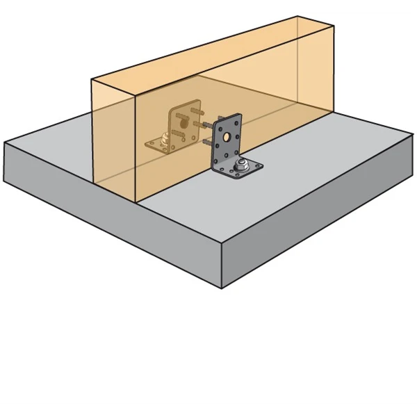 Équerre Renforcée EB/7048 48x90x48 Mm épaisseur 3 Mm Simpson Strong-Tie 5 Équerre Renforcée EB/7048 48x90x48 Mm épaisseur 3 Mm Simpson Strong-Tie – Image 5