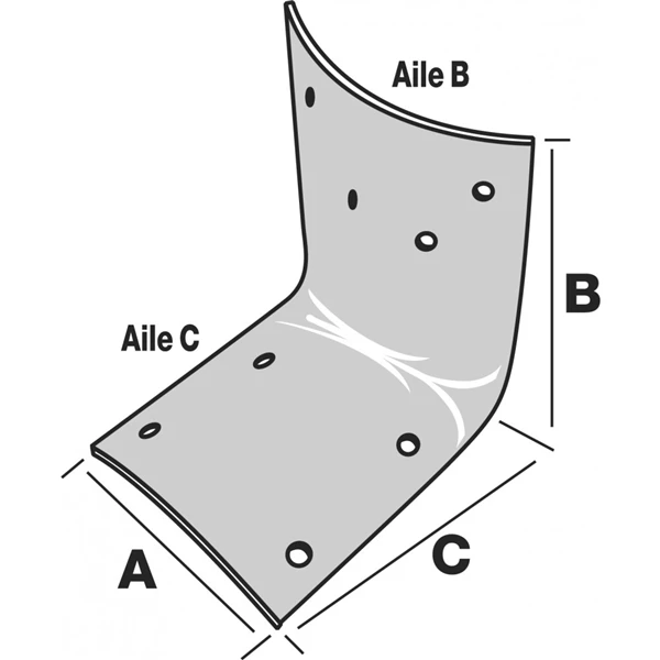 Équerre Pour Bois Rond De 80 à 140 Mm Simpson Strong-Tie Simpson-Strong-Tie EBR80-B 2 Équerre Pour Bois Rond De 80 à 140 Mm Simpson Strong-Tie Simpson-Strong-Tie EBR80-B – Image 2