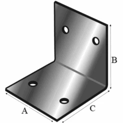 Connecteur De Palissade Inox A2 6 Pièces Simpson Strong-Tie CPIX/B -Pas Cher Corner Métal Soldes Magasin imageproduct354775 2