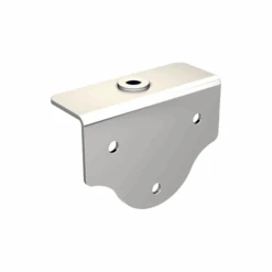 Platine En Inox à Visser Sur Plat Win-Slide R 80 X 58 Mm - Lot De 2