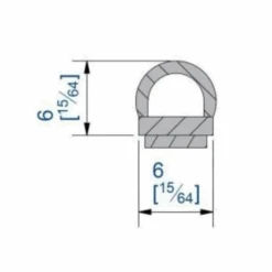 Joint Translucide Adhésif En Demi-lune - 6 X 6 Mm - 3,5 Mètres 3 Joint Translucide Adhésif En Demi-lune - 6 X 6 Mm - 3,5 Mètres -Pas Cher Corner Métal Soldes Magasin joint