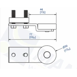 Butée En Acier Avec Tampon Pour Rails 3530 Et 5040 Mantion 1098 1098 -Pas Cher Corner Métal Soldes Magasin mantion 1098
