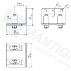 Guide Du Bas Simple Réglable : Mantion 1128 3660720035019