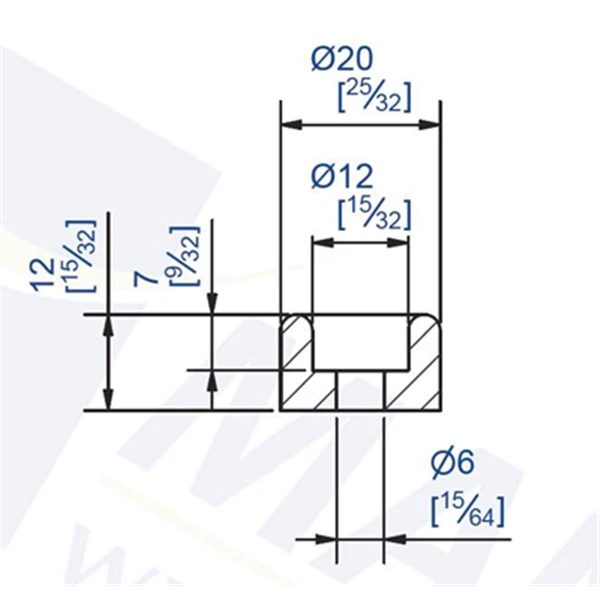 Butée Amortisseur Diamètre 20 Mm : Mantion 4023 3660720012058 1 Butée Amortisseur Diamètre 20 Mm : Mantion 4023 3660720012058