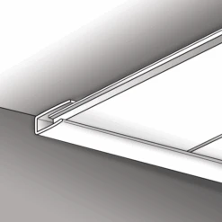 Profilé De Finition Pour Panneaux En PVC Blanc - épaisseur 3.5 Mm - Longueur 1 Mètre CQFD 2002-8204 -Pas Cher Corner Métal Soldes Magasin od6100 2