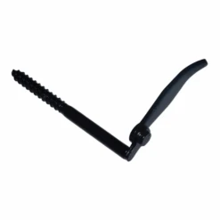 Arrêt Volet à Visser Matériaux Pleins 130mm Ø10mm Acier Noir X2 -Pas Cher Corner Métal Soldes Magasin p105457