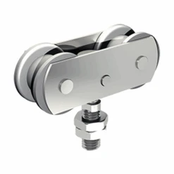 Monture Pivotante Galets Acier Vis M14 Force 150kg Mantion 0663