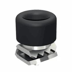 Butée D'extrémité Cadette Caoutchouc Pour Rail 2525 Mantion 1097