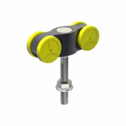 Monture Sur Roulement à Billes Avec Bandage Nylon Et Vis M8 En Inox - Capacité 40 Kg -Pas Cher Corner Métal Soldes Magasin p173563