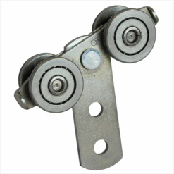 Chariot à 4 Galets Auto-orientables Galets En Acier Pour Rail 35x30 2732 - Lot De 2