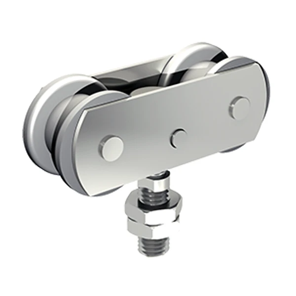 Monture Pivotante Galets Delrin Vis M12 Force 75kg Mantion 0653D - Lot De 2 1 Monture Pivotante Galets Delrin Vis M12 Force 75kg Mantion 0653D - Lot De 2