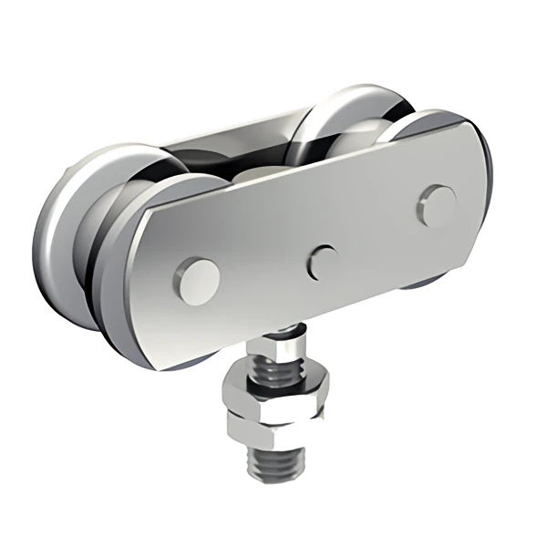 Monture Pivotante Réglable Mantion 2 Galets Acier Sur Cage à Rouleaux - Lot De 2 1 Monture Pivotante Réglable Mantion 2 Galets Acier Sur Cage à Rouleaux - Lot De 2