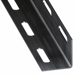 Cornière égale Perforée En Acier Laminé à Froid Verni 38 X 38 Mm Longueur 2 Mètres CQFD 2001-61595