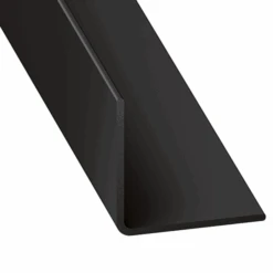 Cornière D'angle égale PVC Noir - 20 X 20 Mm - Longueur 2 Mètres CQFD 2003-70550