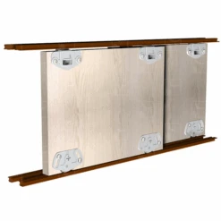 Garniture Pour Porte De Placard Mantion PICO26T - Sans Rail -Pas Cher Corner Métal Soldes Magasin pico26 3