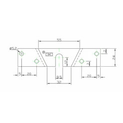 Platine Encastrable Mantion 10036 3660720004190 -Pas Cher Corner Métal Soldes Magasin platine 10036 1
