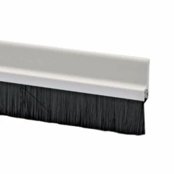 Plinthe Brosse Adhésive En Applique Bas De Porte Klobros 36KB Blanc 0,93 M -Pas Cher Corner Métal Soldes Magasin plinthe brosse adhesive applique bas porte klobros 36kb blanc 2