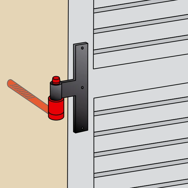 Gond Polygond à Clips Torbel Acier Zingué Blanc Diamètre 16 Mm 2 Gond Polygond à Clips Torbel Acier Zingué Blanc Diamètre 16 Mm – Image 2