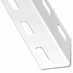 Cornière égale Perforée Acier Laminé Froid époxy Blanc 27 X 27 Mm2 M