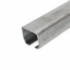 Rail Type Hercule Acier Galvanisé Porte Coulissante Droite 28/30 2m