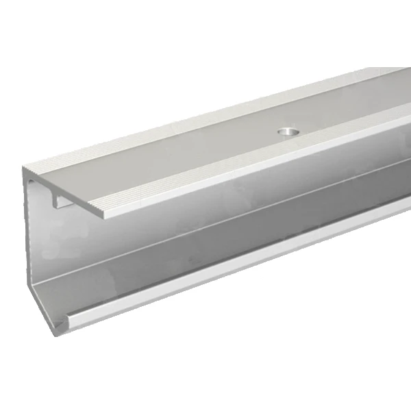 Rail Aluminium Simple Voie Mantion Tubel Porte De Placard - 194 Cm 1 Rail Aluminium Simple Voie Mantion Tubel Porte De Placard - 194 Cm