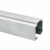 Rail Porte Coulissante En Ligne - Alu - 28 X 28 Mm X 2 M 45 Kg Max