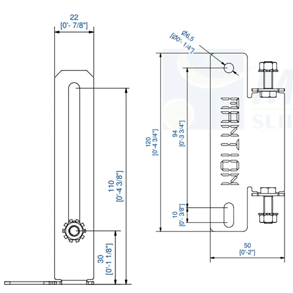 Kit De Réhausse Mantion 66 RSI Pour SAF-Inside - Hauteur 115 Mm 3 Kit De Réhausse Mantion 66 RSI Pour SAF-Inside - Hauteur 115 Mm – Image 3