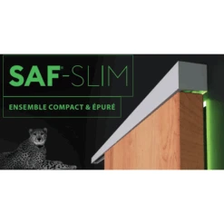 Ensemble SAF SLIM Porte Coulissante Jusqu'à 103 Cm Mantion SAF-S82D/200 -Pas Cher Corner Métal Soldes Magasin saf2 1