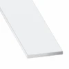 Profilé Plat Aluminium Laqué Blanc - Largeur 30 Mm - épaisseur 2 Mm - Longueur 2.5 M CQFD 2044-5311-25