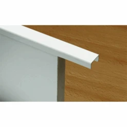 Profilé U En PVC Blanc CQFD - Largeur 18 Mm - Hauteur 10 Mm - Longueur 2.6 M 2050-24 -Pas Cher Corner Métal Soldes Magasin sans titre 1 27